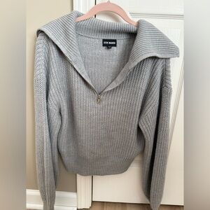 Steve Madden Zip Cardigan